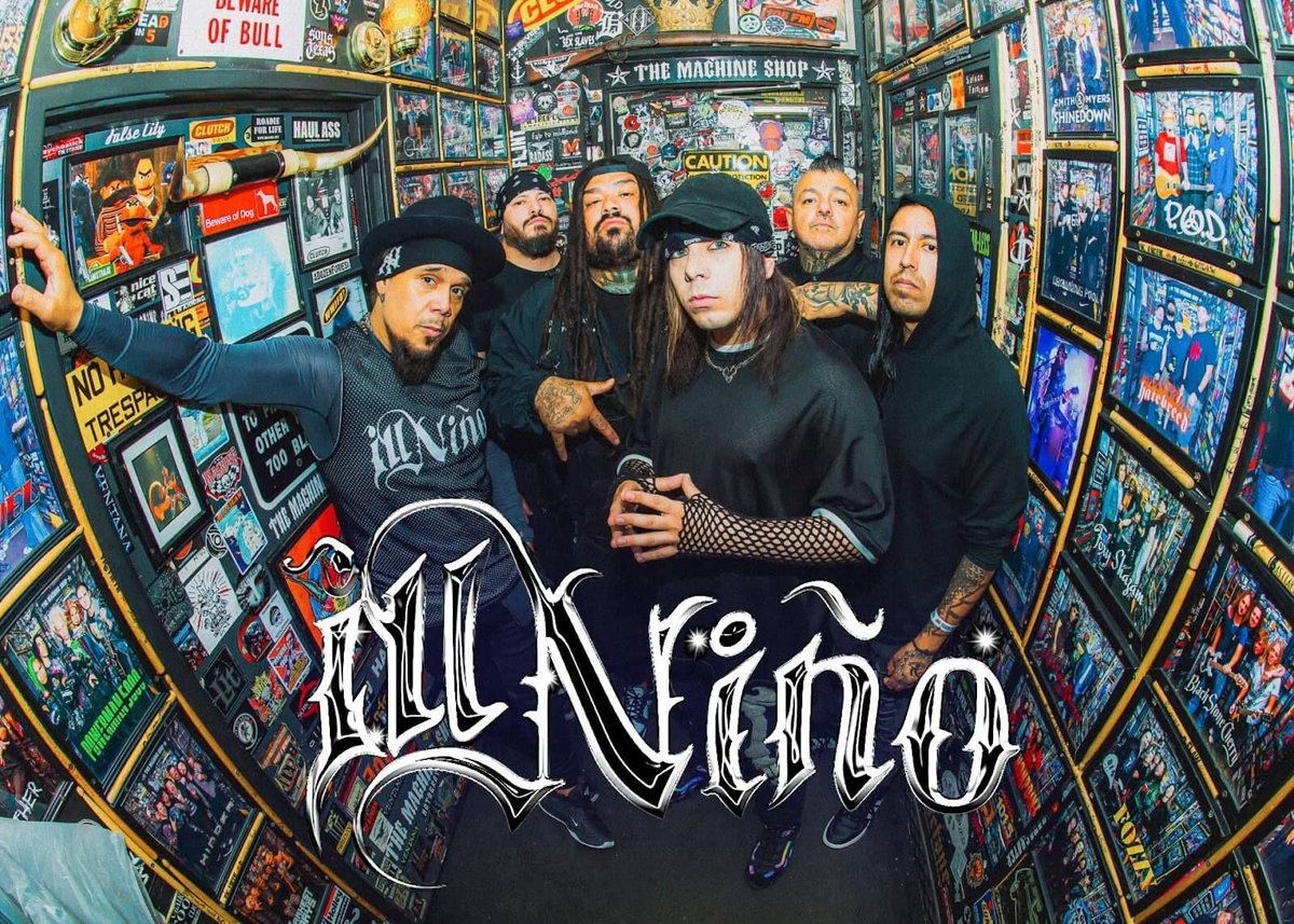 riffcult's tweet photo. ILL NIÑO、新ボーカルTommy Roulette加入後初の新曲「Born To Suffer」MV公開！ラテン・リズムと重量感を再び前面に
https://t.co/ARiSXGTn0k https://t.co/ZdGcXQKTKv