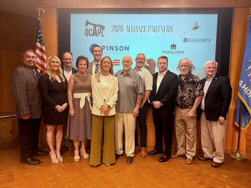 OCAPL's tweet photo. We'd like to thank everybody who came out to the OCAPL President's night! OCAPL President Dianna Ray led us through a successful by-laws vote, and we were honored to hear from AAPL President Julie Woodard, who shared her thoughts on the emerging energy crisis. https://t.co/UYCeyeypxP