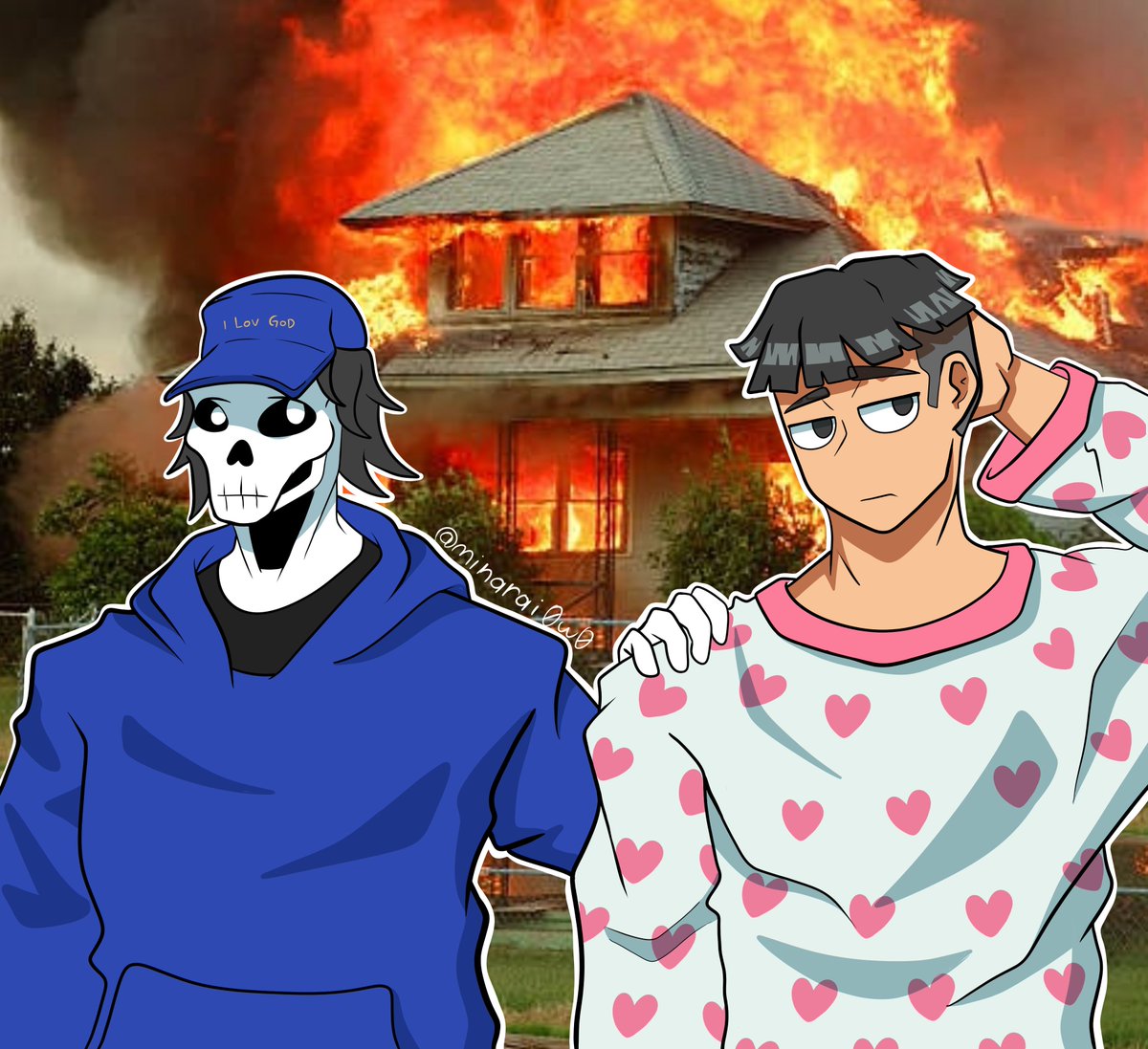 minarai0w0's tweet photo. Escapando del incendio si o si
@elmexicanlopez
@wesosxd
#wemomos #bodriolopez #PROYEKTA2 https://t.co/OuJCEIvRw4