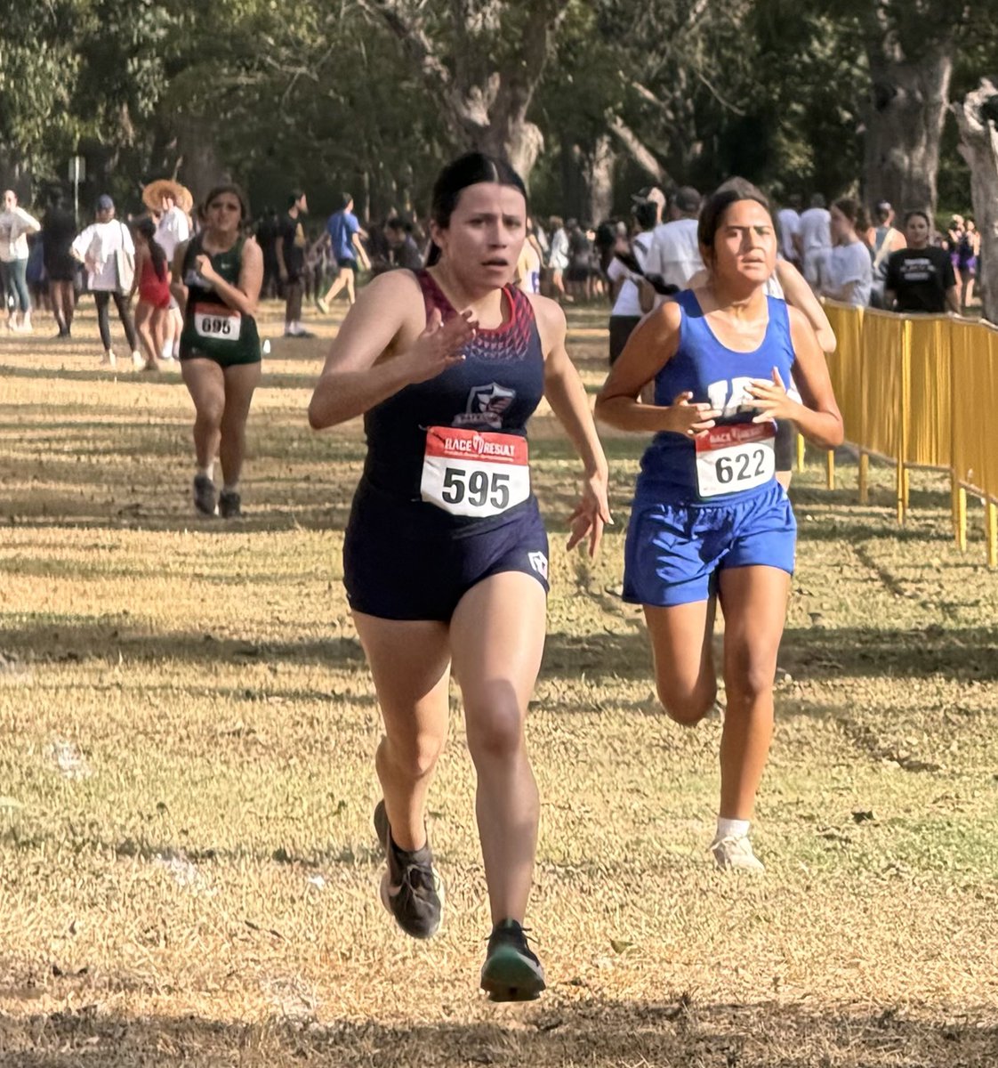 VMHS_XC's tweet photo. IT WAS DEFINITELY A HOT ONE THIS MORNING! 🥵But our Patriots showed up and competed!  Great job on the course at Starcke Park, Patriots! GREAT JOB, PATRIOTS! 
@SAVeteransHS @JISD_ATHLETICS 
#GoPatriots #PatriotXC #VMHSXC #PatriotPride #CrossCountry #RunPatriotsRun https://t.co/YnoA3x5kJg