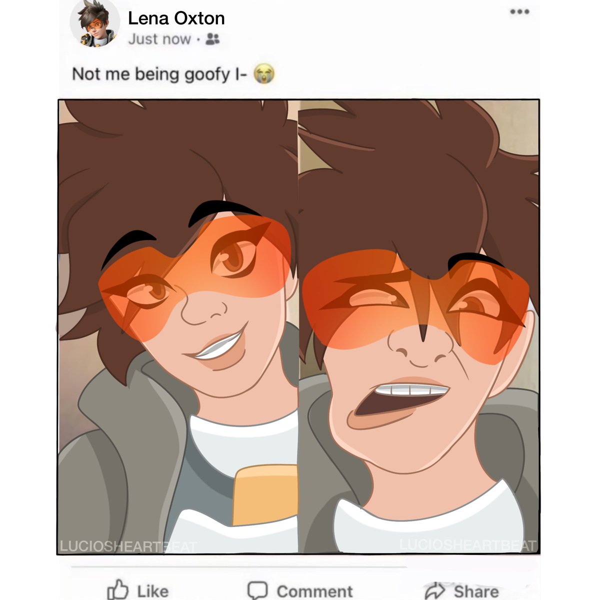 luciosheartbeat's tweet photo. Tracer 😭😭😭

#overwatch #owtwt #overwatchtwt #tracer #traceroverwatch #tracerfanart #overwatchfanart #meme #overwatchmeme https://t.co/hGvzMIj5lt