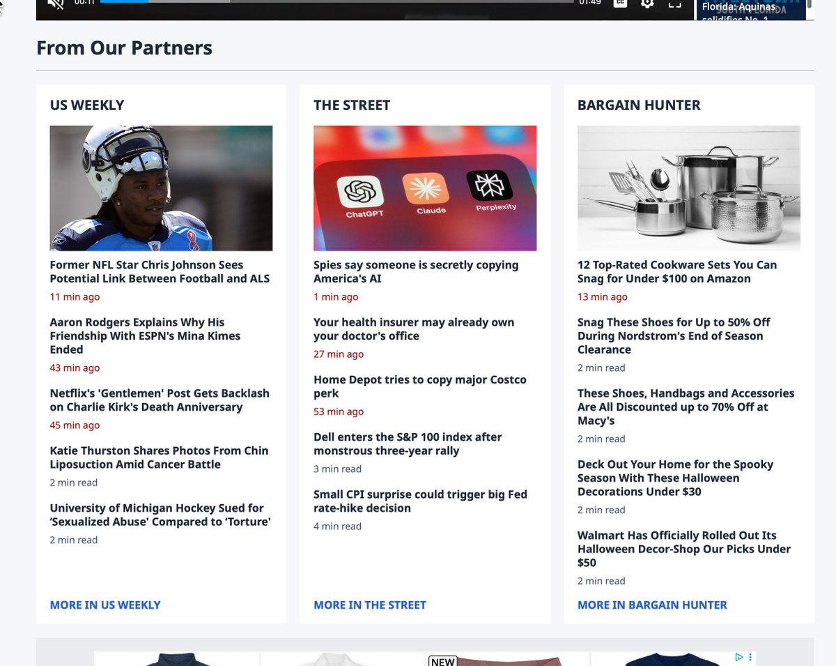 PeterSchorschFL's tweet photo. IT'S NOT THE REPORTERS FAULT the @MiamiHerald is dying. 

IT'S THE SHITTY BUSINESS (NON) LEADERS. 

The site is a dog's breakfast. Cringe-y pop-up ad upon arrival. Spammy links everywhere. 

And most of the @McClatchy sites are like this. https://t.co/N3sSuBr7hx