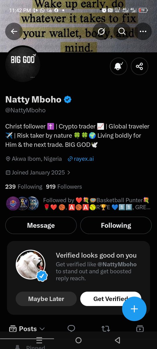 presh87741451's tweet photo. @NattyMboho @Wappyking_ @GREATSMPUNTER1 I'm a new fan please don't scroll pass me nobody has ever picked me please @NattyMboho favor me🙏

OPAY 8100771768 https://t.co/PntRUxDRNG