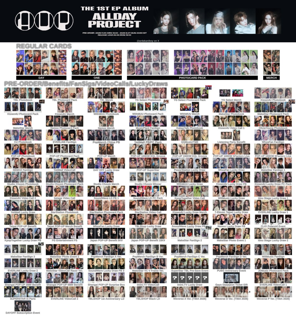 ardakaniboy's tweet photo. ALLDAY PROJECT 1st EP PHOTOCARD TEMPLATE If you have any information of any set tell me Dont hide/cut my credits please This template is in development PB=Photobook PC=Photocard ANNIE TARZZAN BAILEY WOOCHAN YOUNGSEO WISHLIST POCA WTS LOOK AT ME #ALLDAYPROJECT #ADP #올데이프로젝트 https://t.co/hNYJjw0c70