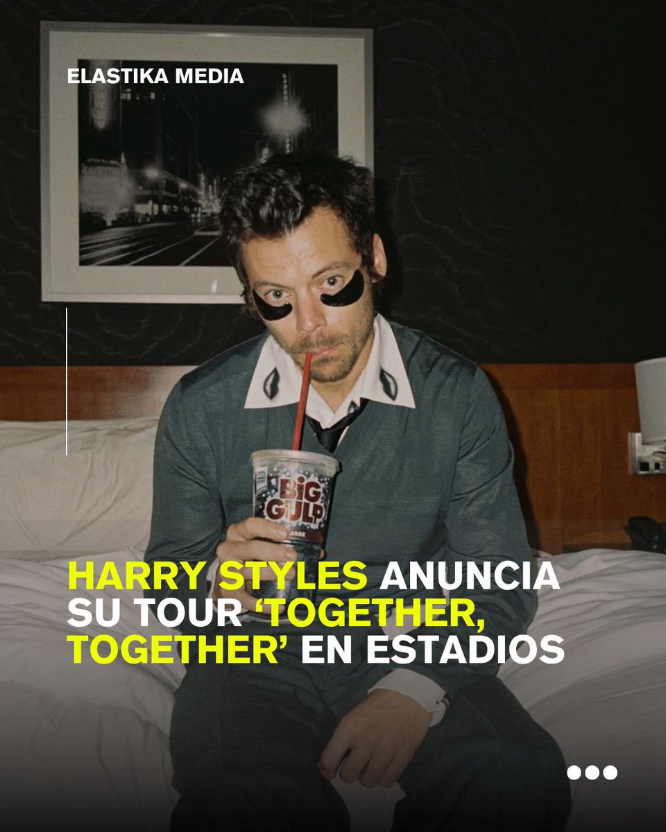 ElastikaMedia's tweet photo. ¿Podemos hablar de los invitados que juntó Harry Styles para su Together Together Tour 2027? 🤯🎸
Harry no solo anunció su regreso a los estadios, sino que armó una lista de abridores increíblemente diversa para cada ciudad. 🔥 https://t.co/yLPiGydsAO