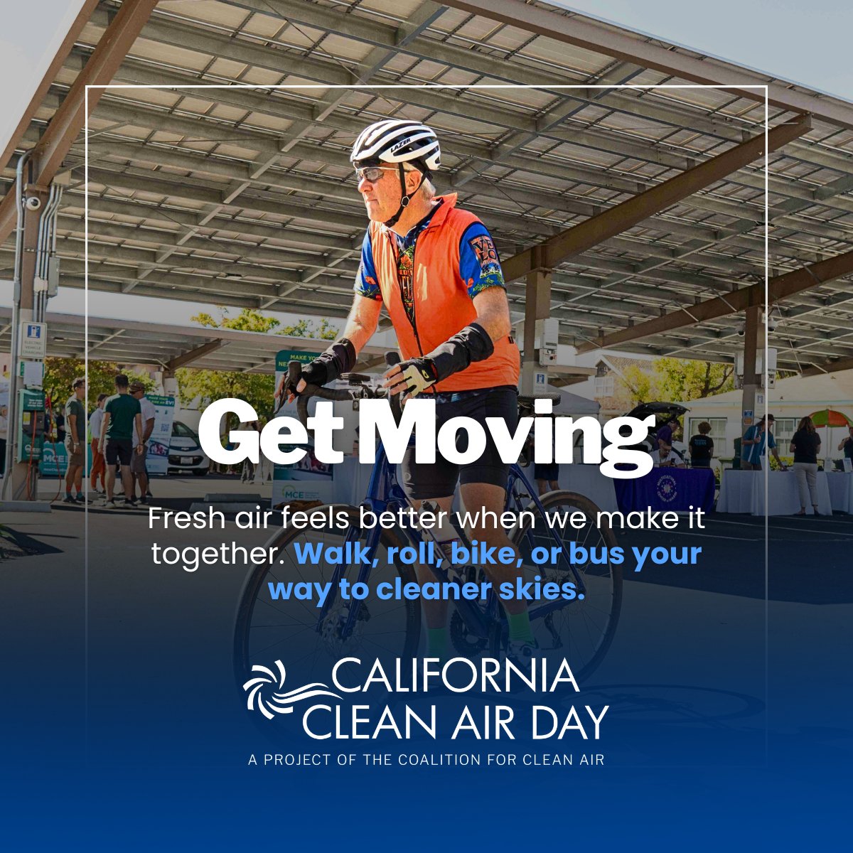 Cal_ETC's tweet photo. Oct. 7 is California Clean Air Day! 

CalETC has taken the Clean Air Day pledge, and we hope you will, too.

Cleaner cars, trucks, and buses mean healthier air, stronger communities and a better future for every Californian. 

Take the pledge: https://t.co/c97Tlw7VtD https://t.co/k1uEssBYnX