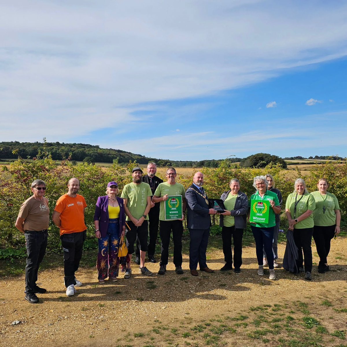 DeepdaleCamping's tweet photo. Lovely morning, as the ACSI inspectors presented our Caroline and Chris the award we've won ... ASCI Awards - Best Campsite United Kingdom
Huge thanks to everyone who voted for us, really honoured.
#acsi #camping #bestcampsite #campsite #norfolkcoast https://t.co/FXTcsNu8mq