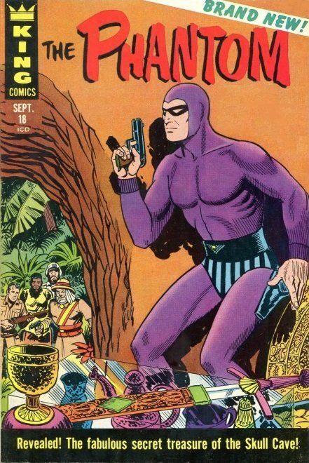 Chronicle_Tweet's tweet photo. In September 1966, King comic 18 was released, which was their first #Phantom comic. #KingComics continued the run after #GoldKeyComics & published issues from #18 to #28 (December 1967). The series was taken over by #CharltonComics, subsequently with issue 29 never released. https://t.co/kiNwRtLZu6