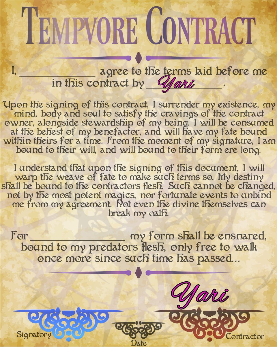 TheDrunken25704's tweet photo. Seeing that there are people who seem interested in this can, I thought that putting certain contracts in place might be interesting!~

For all those who are interested, all you need to do is fill out the contract and send it to my "office". For those who are more shy 🔃+❤️ https://t.co/Ov9fwm2bRY