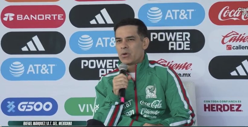 ManuelTruso's tweet photo. Con mucha ilusión y hasta nervioso. Así dijo sentirse Rafa Márquez al asumir oficialmente el cargo de entrenador de la Selección 🇲🇽⚽️ https://t.co/V7sTMve2mK