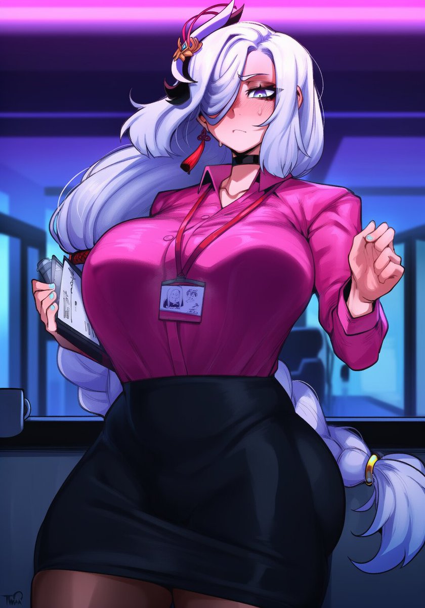 Aeon_Aha_'s tweet photo. Adventure? Enemies? 

What are you talking about, Hun? 

Now, now let's get back to work...we'll have to set the meeting room for the bosses soon, so get everything ready!

Join us. Become #DIGITIZED https://t.co/RvckM8F98N