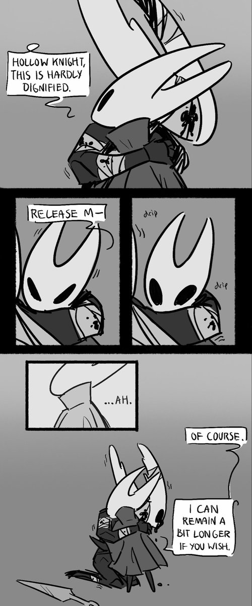 splashyff's tweet photo. "...I don't want to be alone anymore"
#hollowknight https://t.co/LvtJz6TzRv