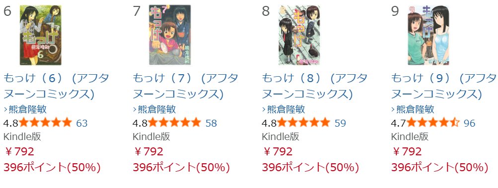 kmakra's tweet photo. 今、kindleでウチの『もっけ』が全巻50％ポイント還元してますぞ～！
今回は何のセールなんだ？
もっけ1、2巻とネクログ1巻、十二人の死にたい子どもたち1巻は期間限定無料もやってますね。
ウチのフォロワーさんは皆もう読んでると思うけど、お友達にも教えてあげてね！

https://t.co/dDArUpwWqc https://t.co/0P1Ix1n8qZ
