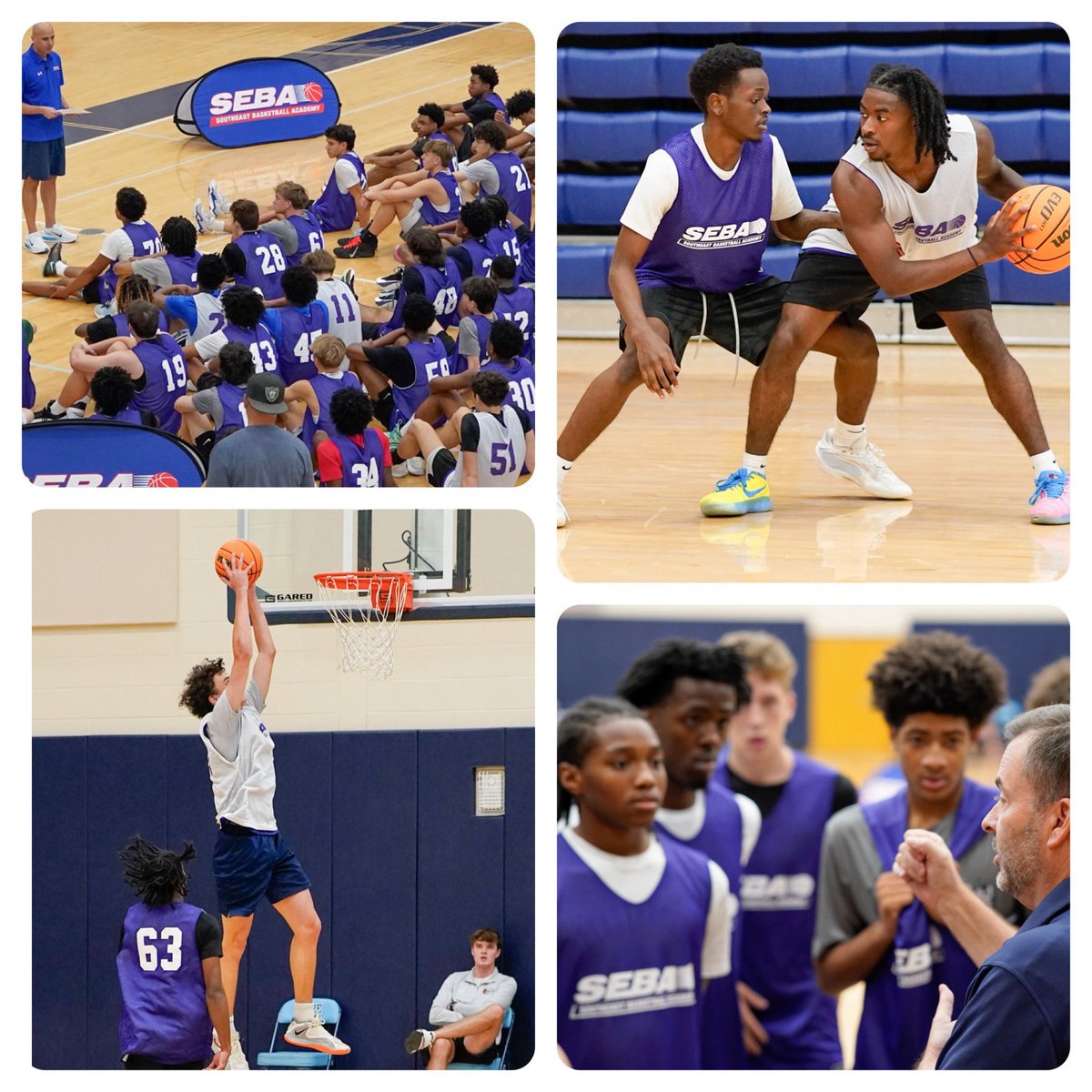 SEBARoundball's tweet photo. SEBA Atlanta All-Star Shootout 

23rd Anniversary Event was loaded with College Prospects

Recap is now posted on website

🏀 Outstanding Senior 2027 Performers

🏀 Top 2028 & 2029 Performers 

📸 Photo Catalogue with hundreds of (free) action images from camp

*Link: https://t.co/NEc7cQJ7ne