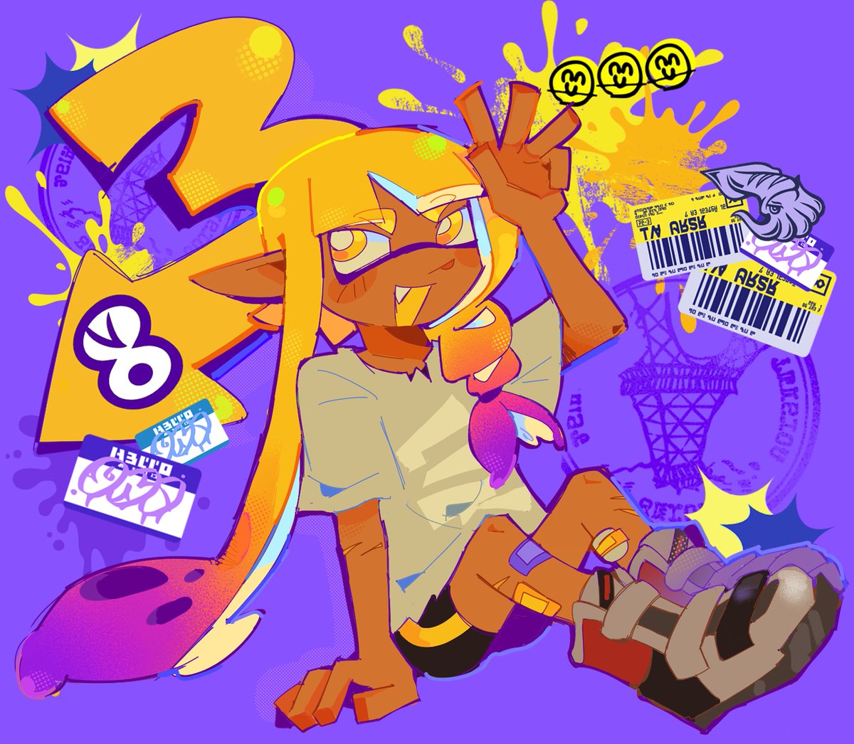 fizzyshrimps's tweet photo. 4 years of splatoon 3 🦑 https://t.co/877ifSgGJL