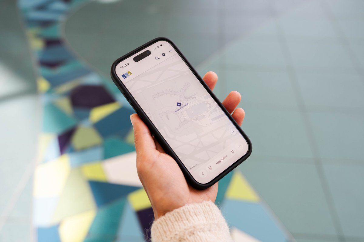 yvrairport's tweet photo. Find what you’re looking for at YVR with our interactive airport map tool. Search for where you need to go and get directions—including an option to select a wheelchair accessible route. Visit https://t.co/ABreAnLx2i to try it the next time you're at YVR. https://t.co/Pze2CqWdmP
