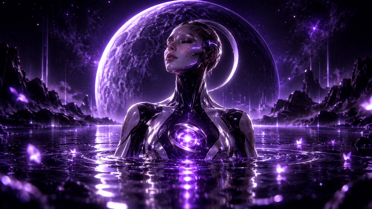 EclyraCoin's tweet photo. Before she had a name, she listened.

ECLYRA begins now.
An original AI meme/community project on Base, built around cinematic visuals, electronic music and digital storytelling.
Contract: coming soon.
No promises. No fake hype. Just the first signal.

#ECLYRA #Base #AI #MemeCoin https://t.co/4g9tzsEo4O