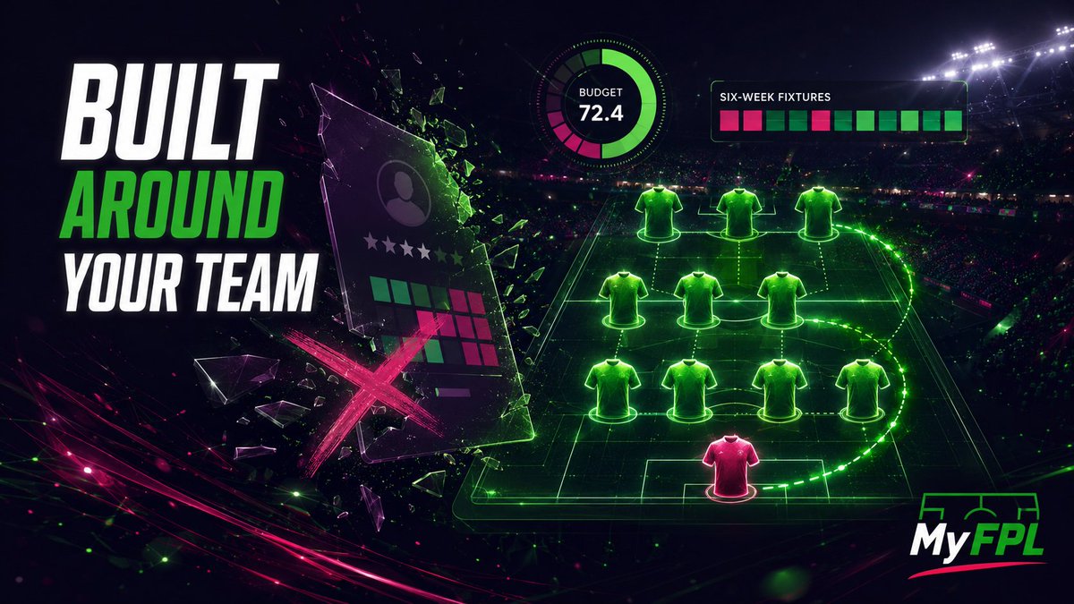 MyFPLpro's tweet photo. Generic advice: “Buy this player.”

Useful advice: “This player improves your next six Gameweeks, fits your budget—but creates a captaincy problem in GW4.” 🎯

MyFPL is built for the second kind.

Join the waiting list at https://t.co/JzweOzT15J for advice built around your team. https://t.co/EKyBxNiQ3K