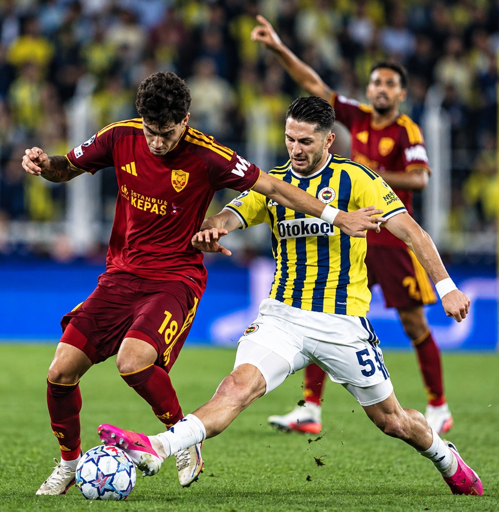 FutStat's tweet photo. 🏅 İsmail Yüksek, Roma karşısında sahanın yıldızı oldu! 🔥

■ 9/12 İkili mücadele kazanma
■ 12 Savunma aksiyonu
■ 6 Pas arasıyla top kazanma
■ 5 Sahipsiz top kazandırma
■ 3 Top çalma
■ 2 Şut engelleme
■ 2/2 Başarılı dripling
■ 2 Faul kazandırma
■ %87 Pas isabeti https://t.co/GQNgb6Y8nu