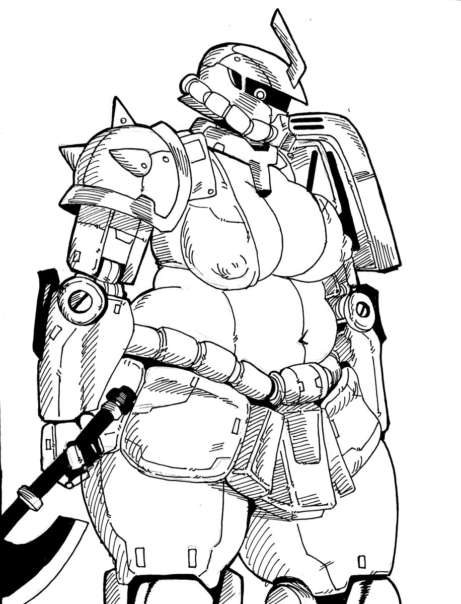 pictomante's tweet photo. Zakus thicc
#gundam #zaku #MobileSuitGundam https://t.co/dRiQPPAp1F