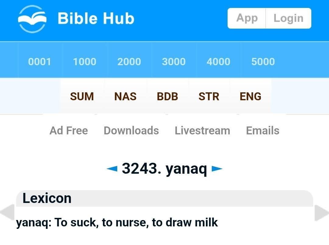 1KingMM99's tweet photo. @ironman5447 @Officialbarsame Why go to AI when Bible Hub already gave us the meaning? 🍼🥺 https://t.co/LuTYHczbkE
