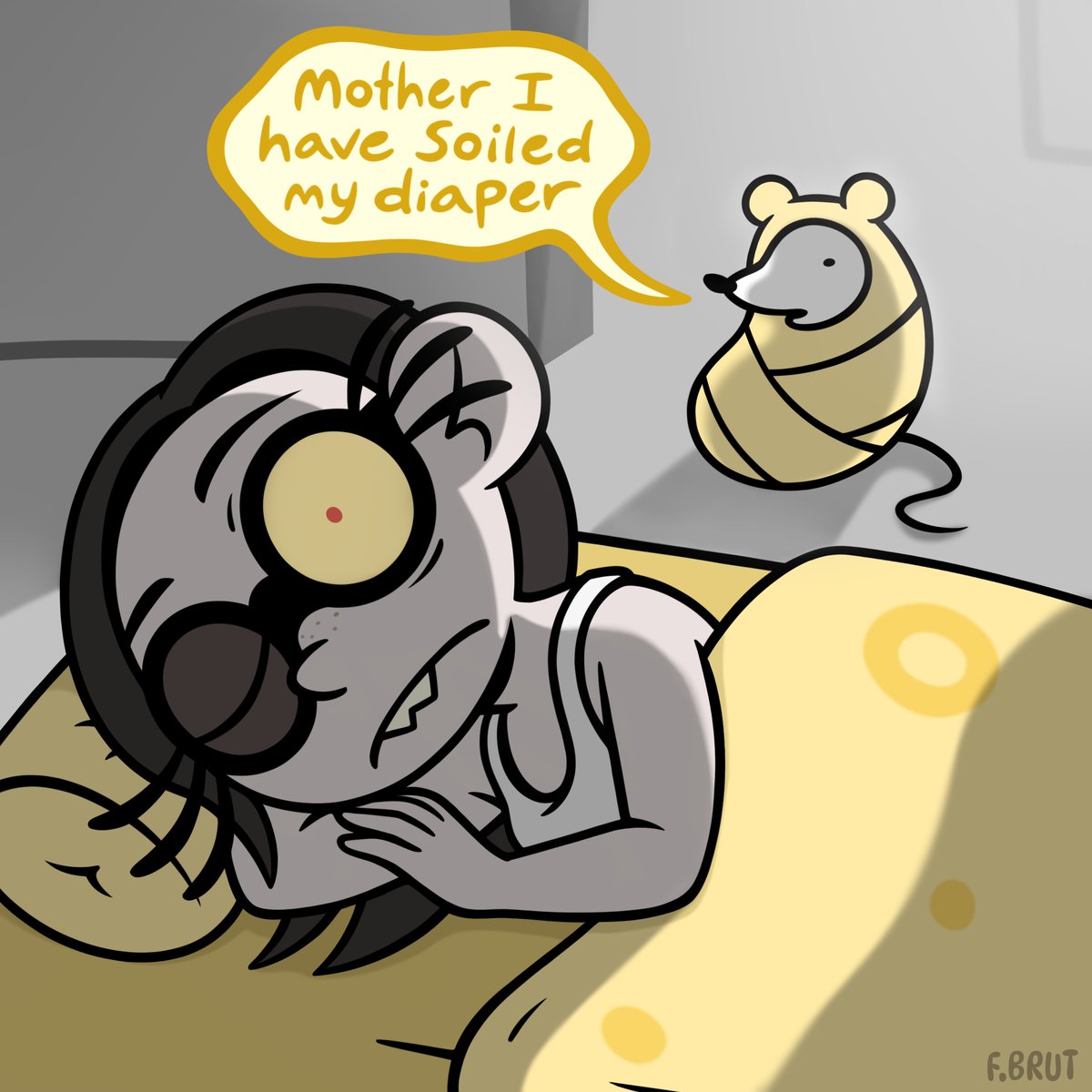 RatQueenRoutine's tweet photo. 🐀 Rat Queen Routine : Every Rat Night 🧀

#indie #webcomic https://t.co/KEF1JAWaMZ