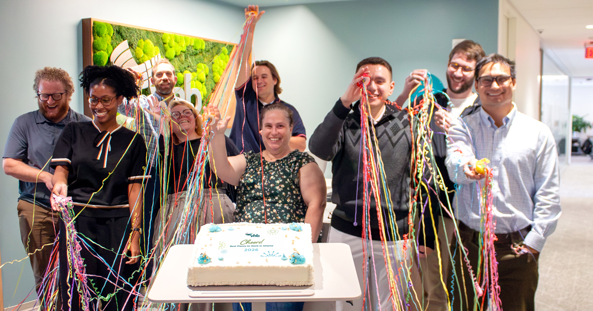VHBnow's tweet photo. The @AtlBizChron named VHB one of its 2026 Best Places to Work!

This recognition reflects our Atlanta team's collaborative culture and shared commitment to deliver meaningful work for our clients and communities across Georgia.

More: https://t.co/gXf6EnVC8T. https://t.co/5uMekviAf4
