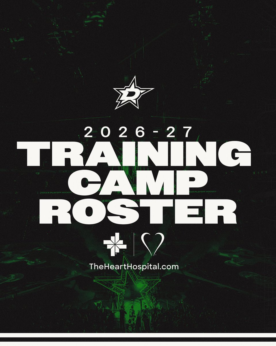 Dallas Stars 2026-27 training camp roster