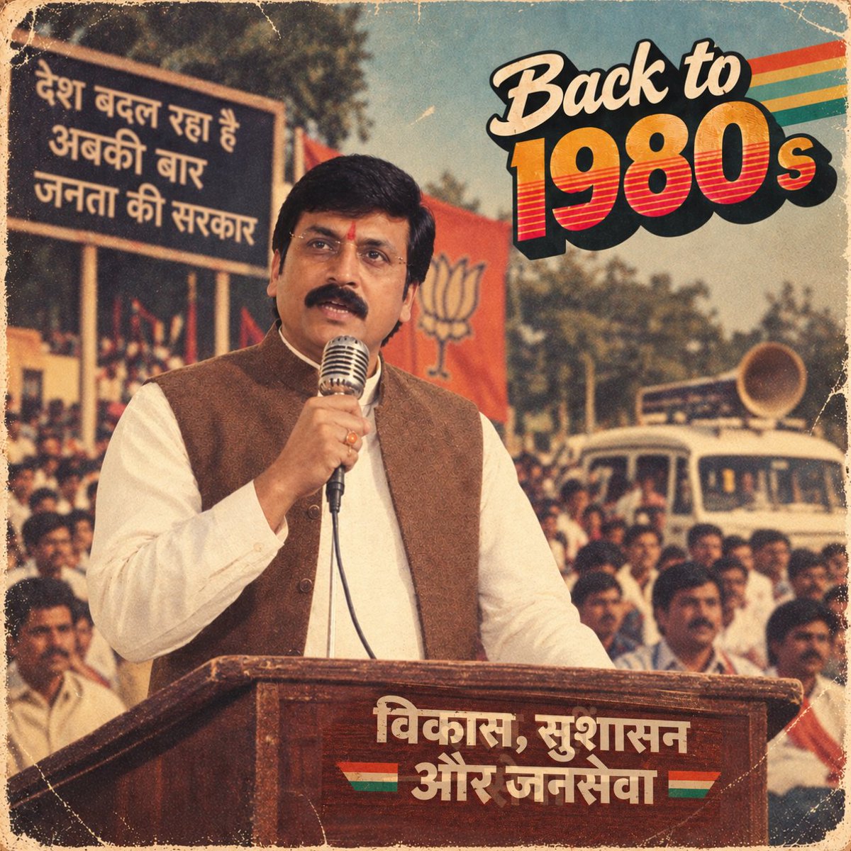 ratneshbjpjbp's tweet photo. 🕰️ Back to 1980s… लेकिन जज़्बा आज भी वही 🇮🇳
पुराने दौर की सादगी,
जनसेवा का वही संकल्प और
समाज के लिए कुछ कर गुजरने का वही जुनून…
��क्त बदला, दौर बदला,
लेकिन सेवा और संस्कारों की सोच आज भी वही है। 🙏
#BackTo1980s #RetroVibes #VintageLook #जनसेवा #राजनीति #Jabalpur #MadhyaPradesh https://t.co/3UPLj301nC