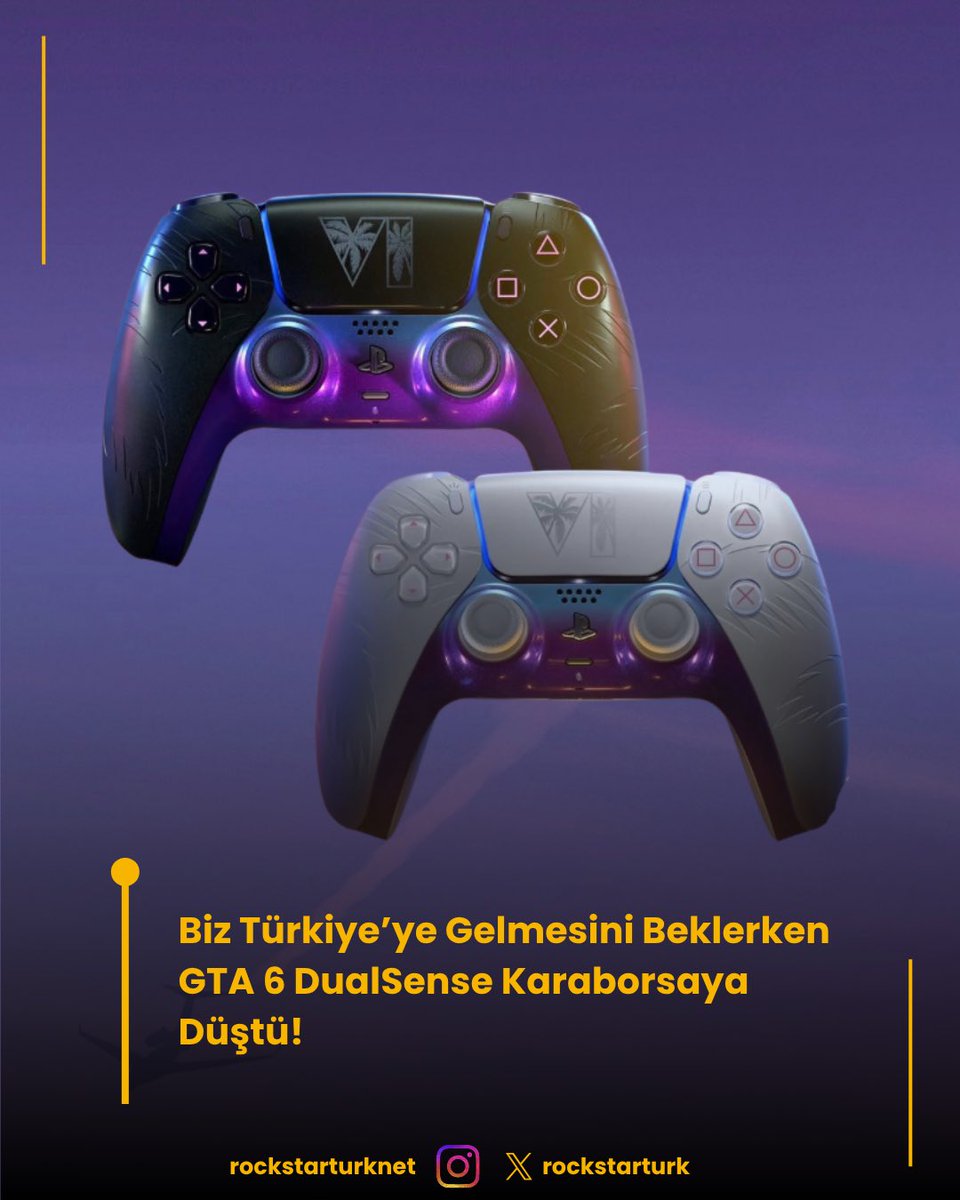 rockstarturk's tweet photo. Daha Türkiye’ye gelmeden ortalık karıştı!

GTA 6 DualSense ön siparişleri açılınca PlayStation Direct çöktü. 

Sipariş için bir saat bekleyenler oldu, karaborsacılar da eBay’de 195 euro’ya kadar ilan açtı. 

Daha kontrolcüde böyleyse oyun çıkınca ne olacak.😬 https://t.co/einUk0ocKl