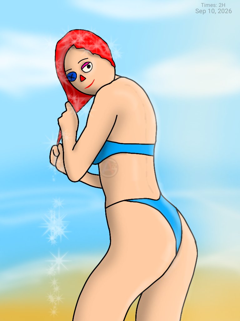 Agarmultii's tweet photo. Ragatha bikini 👙 Summer 🏝️🌞
#TADC #TheAmazingDigitalCircus #summer #Ragatha #bikini #fanart https://t.co/NFO1l7lk0Y