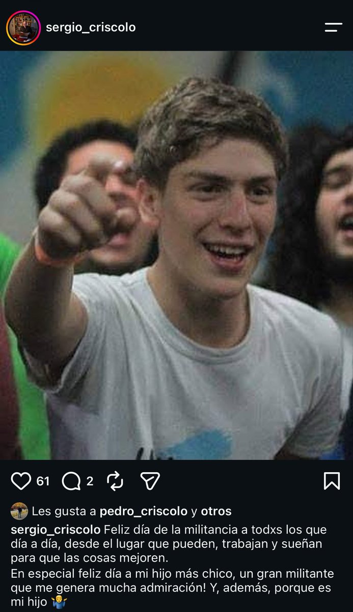 TortugaCulotta's tweet photo. Pedro Criscolo, luego de que falleciera la madre de Melina Del Pando, habría intentado echarla para meter a un nuevo compañerx suyo de La Cámpora.

El “catador de sanlorencismo” se ve que vino a acomodar a los suyos y a hacer negocios.

“La patria es el otro”… menos San Lorenzo https://t.co/zD8dSiXzpF