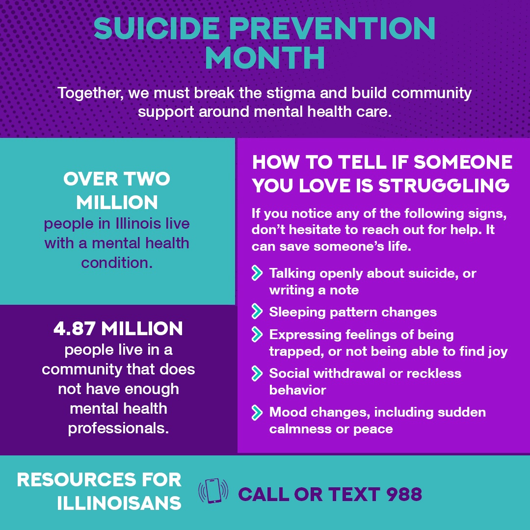 SenatorFine's tweet photo. Suicide Prevention Month is a time to break the stigma around mental health and work together to build a community that supports mental health care. If you notice someone struggling, don’t hesitate to reach out to 988 for help – it could save their life. https://t.co/BokKo7bhW9 https://t.co/qoiwc00moX