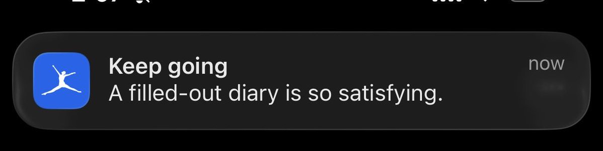 achillesb1gtoe's tweet photo. Thread of triggering myfitnesspal notifs *will keep adding as they come* ⋆˚❀˖° https://t.co/qeO3mFJyBV