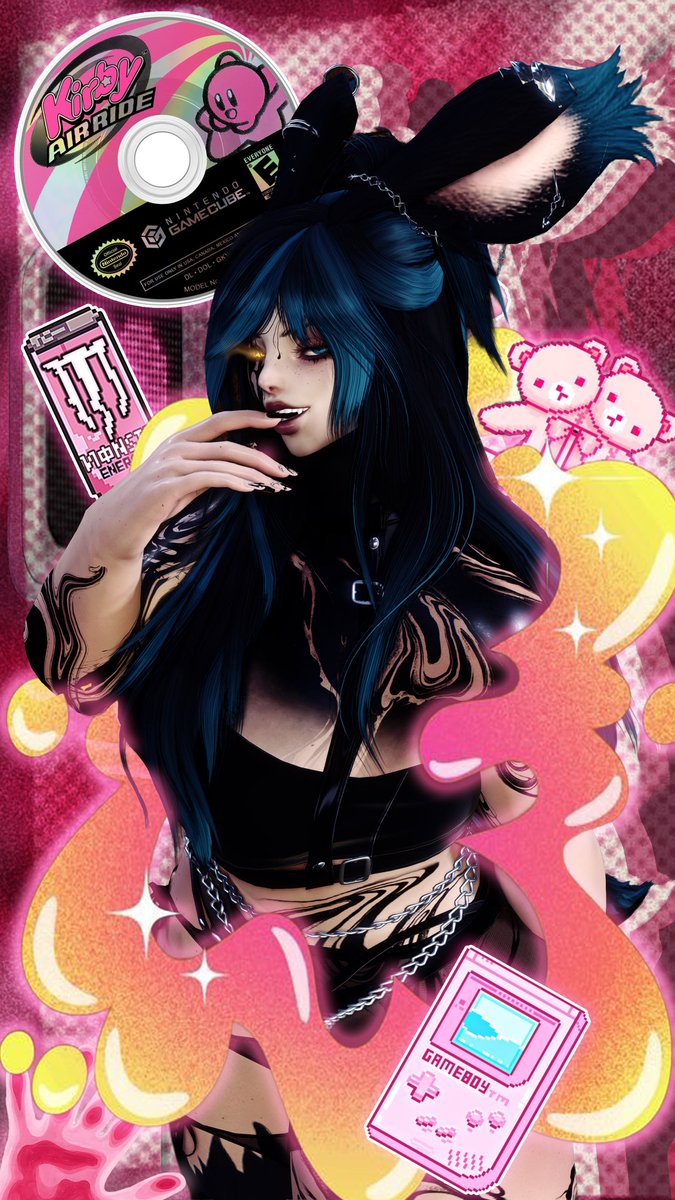 calypsohikari's tweet photo. y2k fanatic 

#ffxiv #viera https://t.co/qo6GpVRWAU