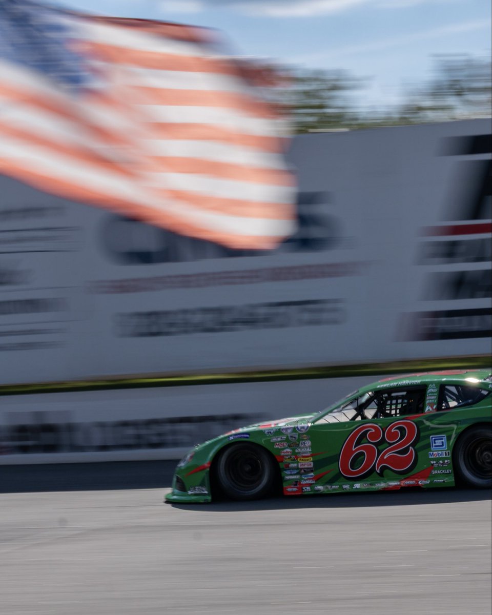 KHI_Racing's tweet photo. Eventful night for @KeelanHarvick in @racewithstars @racetrico with the @Rackley_WAR bunch. Keelan claimed the pole, led the opening 37 laps but fell victim to a mechanical issue that ended the team’s night early. https://t.co/VE7y0sM0Gk
