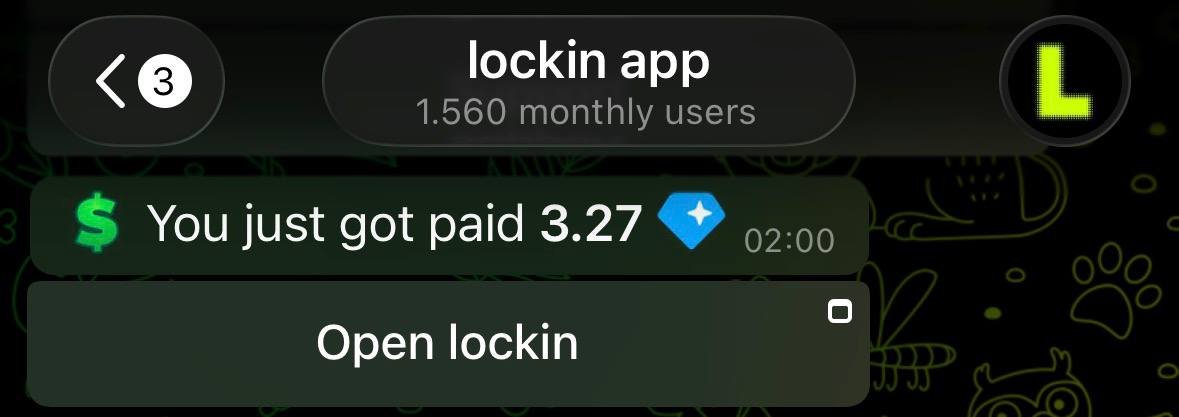 tradeonlockin's tweet photo. starting inviting, get paid https://t.co/OCZpfrQ1p1