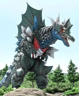 GoopySlimey's tweet photo. I'm not an Ultraman fan but these saurian looking kaijus look pretty cooollll... https://t.co/dXqEhm8bq5
