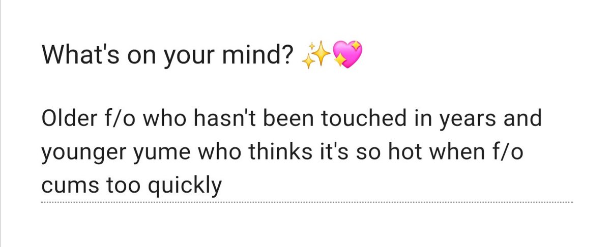 NSFW_Yume_Posts's tweet photo. ✨️Scenario✨️

《Click "ALT" to see this submission in text form!》

》I think about this every day. https://t.co/mmTO4nEJta