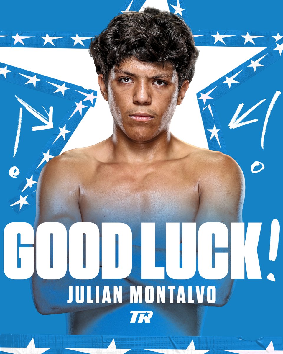 trboxing's tweet photo. Good luck to undefeated #TopRank Super Featherweight Julian Montalvo as he takes the ring in Oceanside, CA. tonight π https://t.co/ECREOgFLly
