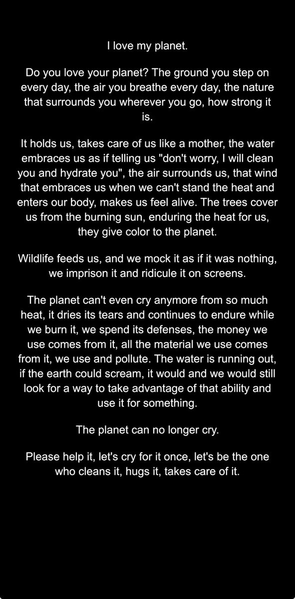 vivipupcandy's tweet photo. #Stillfightingforpeace #Savetheplanet #Letscryforit 💚 🌳please https://t.co/EYXwDjVl52