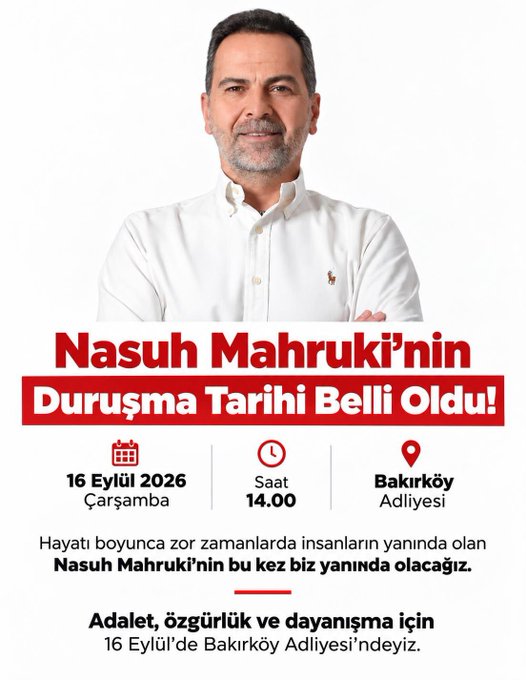 ZaferArapkirli's tweet photo. NASUH MAHRUKİ'YE ÖZGÜRLÜK

Zaten zar zor ve ender yetiştirebildiğimiz değerlerimizi pamuklara sarıp, el üstünde taşıyacağımız yerde, sırf muhalif görüşleri nedeniyle zindana atıp cezalandırmaya çalışmak. bu ülkenin artık "rutini" haline gelmeye başladı. 

Nasuh, yaşamı boyunca bu ülkeye katkılarıyla, özellikle de arama kurtarma alanında örnek çalışmaları ve bu alana eşsiz hizmetleriyle madalyalar hak ederken, şu anda zindanda tutuluyor. 

Bir an önce serbest bırakılması için, duruşma gününü iple çekiyoruz. 

Gerçek bir vatansever olan Nasuh'u nasıl hapiste tutarız diye değil, nasıl daha fazla yararlanırız hesabını yapması lazım bu ülkenin.