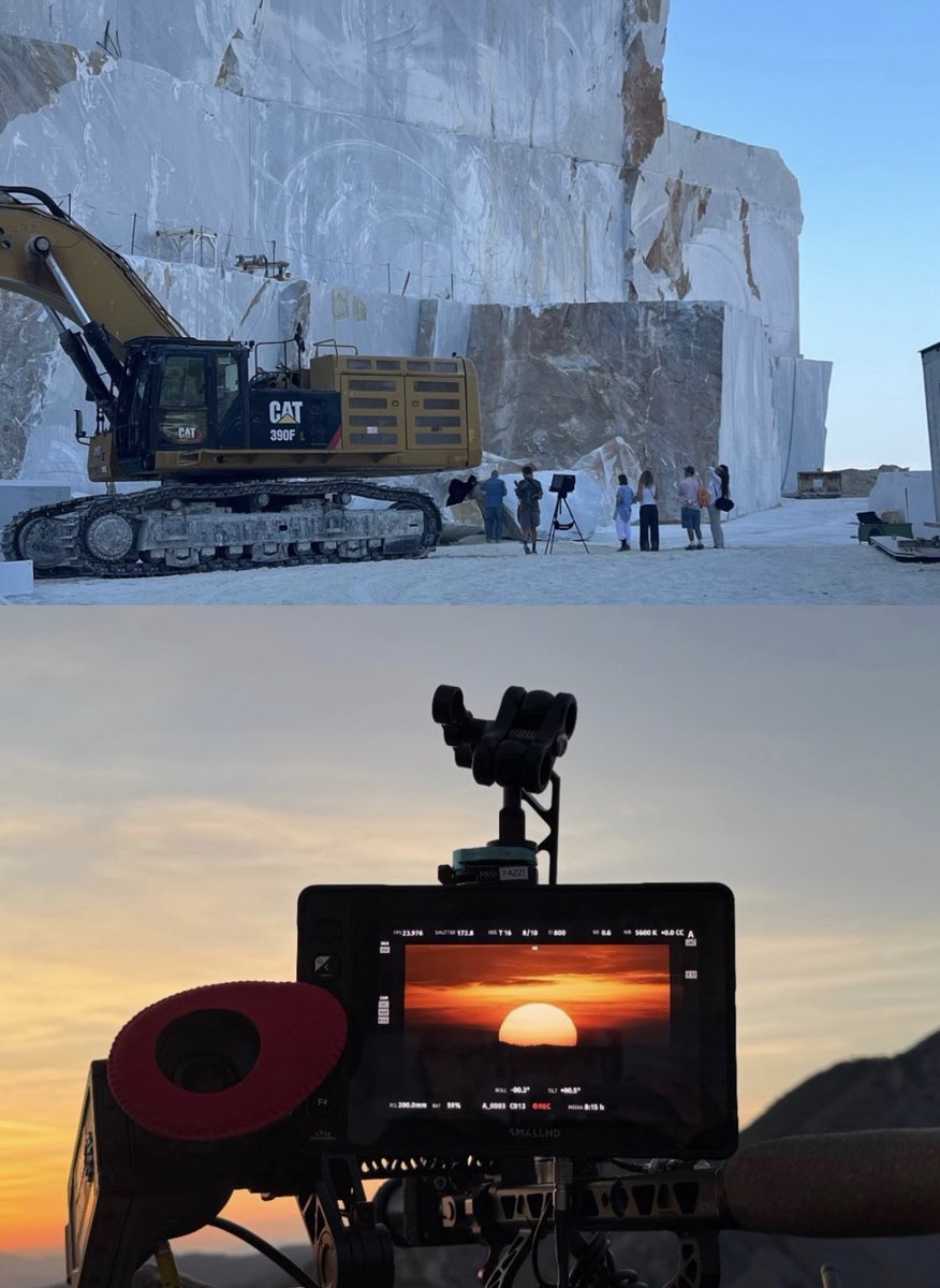 liwenvy's tweet photo. Behind the scenes in Italy https://t.co/81CQgYQDfT