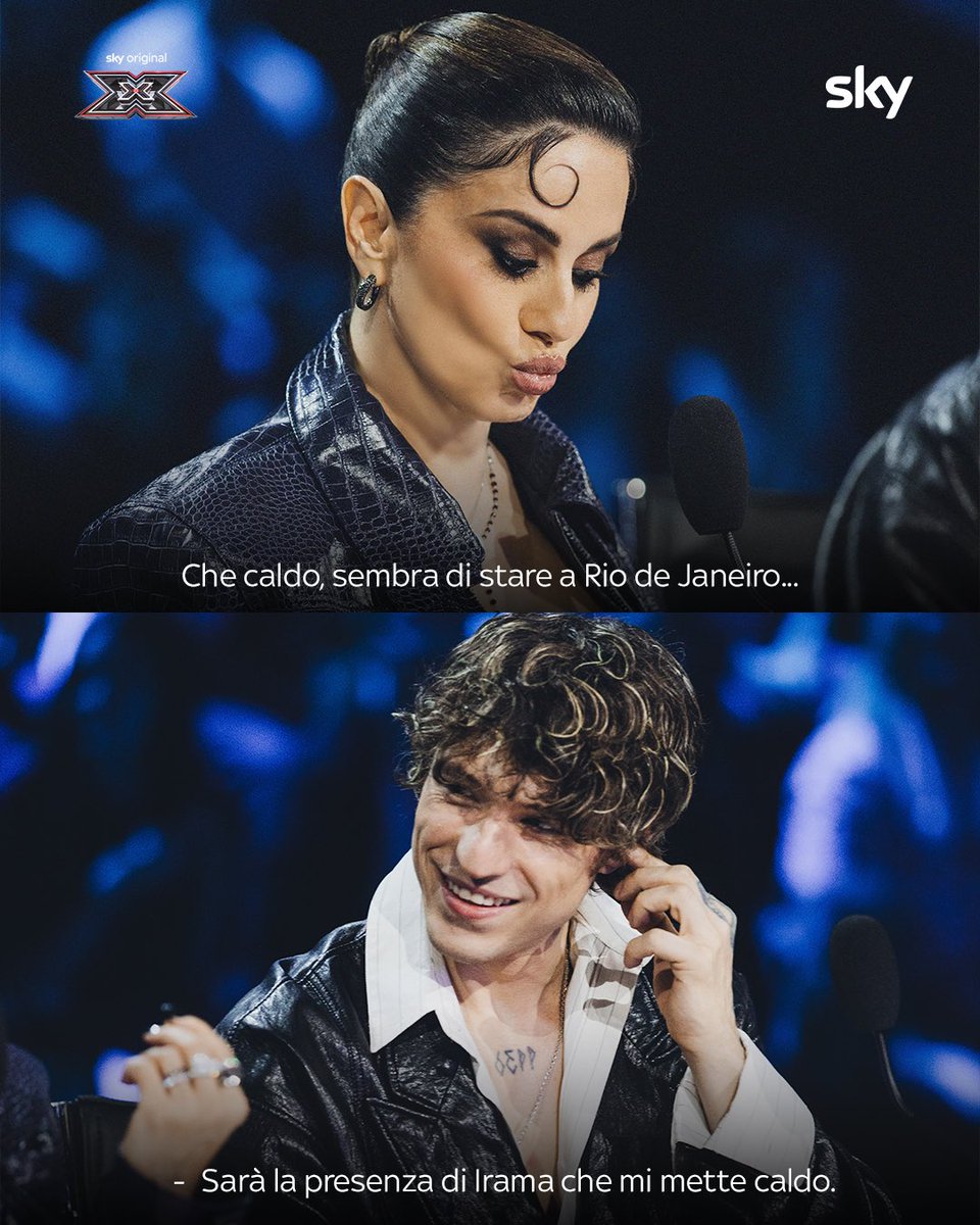 SkyItalia's tweet photo. Paola, ti capiamo 🙂‍↕️ 
#XF2026 https://t.co/tnHiRM75GN