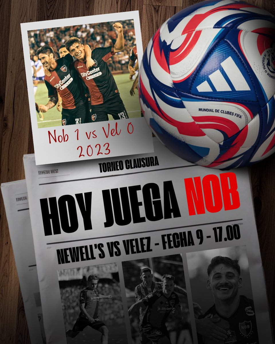 FRNEWELLS74's tweet photo. Rival complicado.

Newell's recibe a Velez, uno de los mejores equipos del torneo, que juega bien y está peleando en los puestos de arriba.

El equipo de Kudelka tiene que seguir sumando puntos y es importante no perder de local. Va a ser un partido interesante.

VAMOS NEWELLS! https://t.co/2H0cHIoKI2