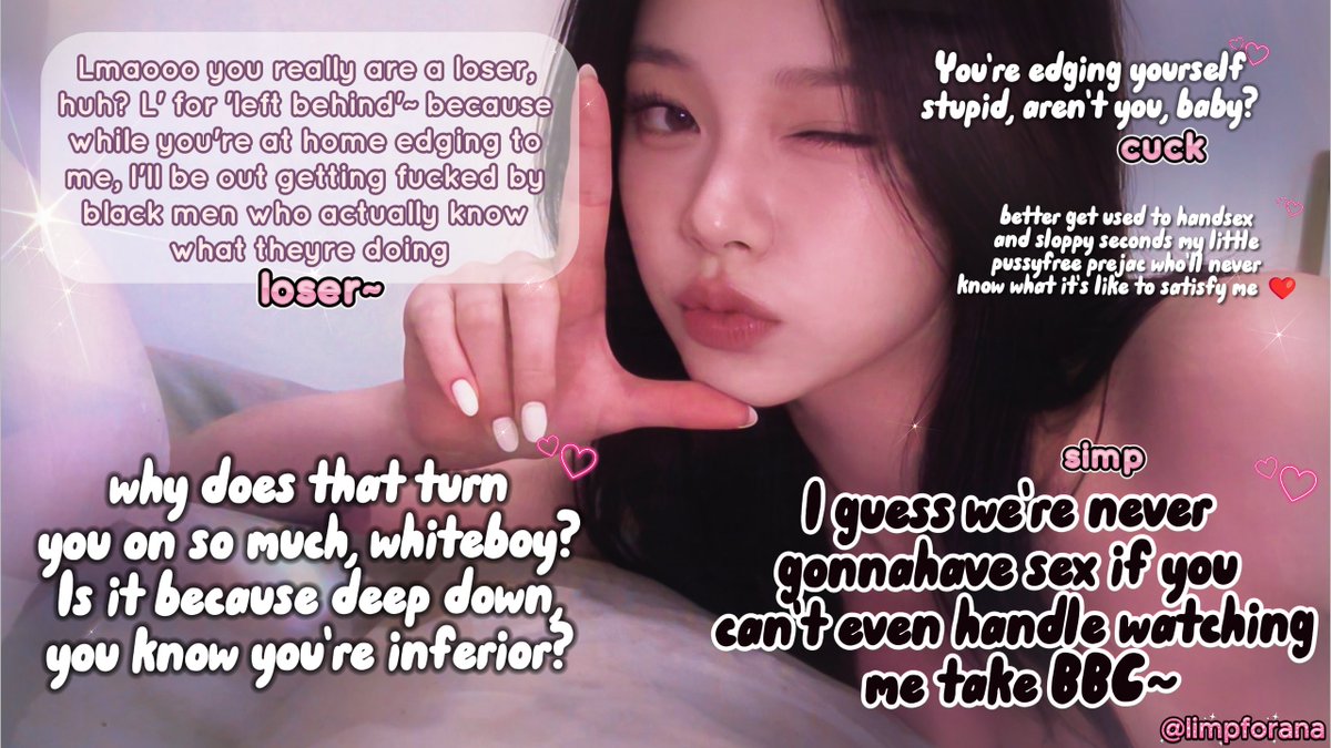 limpforana's tweet photo. #captions #cucked #cuckoldcaption #cuckcaption #bbc #ricebunny #findom #bnwocaption #asian https://t.co/jaXSP4KyhW