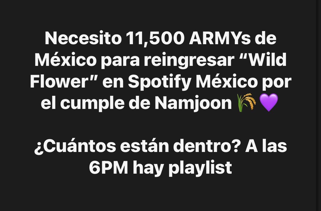mxcharts's tweet photo. Hoy, 6PM (CST) 🇲🇽🌾💜 https://t.co/m3GEWbIcIX
