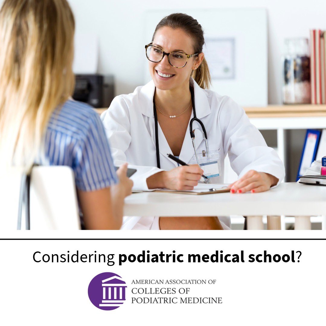 ExplorePodMed's tweet photo. Start early! Research schools, review prerequisites, gain shadowing experience, and learn about the application process.

Your journey to becoming a DPM starts with taking the first step. And we're here to help...visit https://t.co/5qfbX2hqRk! https://t.co/E0prNTSu40
