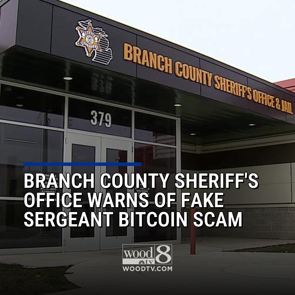 WOODTV's tweet photo. A Thursday release from the Branch County Sheriff’s Office that a scammer is calling Branch County residents and posing as a Sergeant within the Sheriff’s Office, using their real name and badge number to “appear legitimate:" https://t.co/DDpuyLeCUJ https://t.co/EGQjiFx9xD