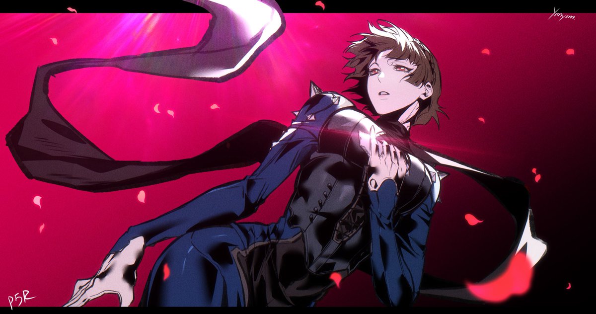 Yanyom20103197's tweet photo. Makoto Nijima #persona #P5R https://t.co/fGx3k0Lpqp
